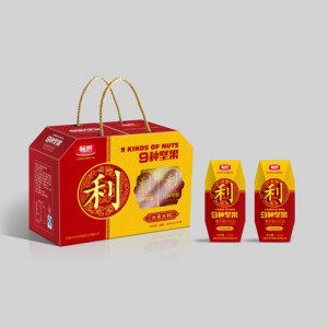 利園牧場(chǎng)9種堅(jiān)果飲品