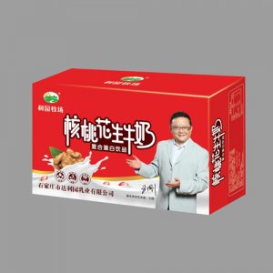 利園牧場(chǎng)核桃花生牛奶飲品
