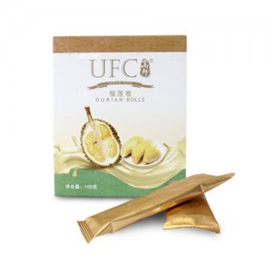 萬邦榴蓮卷100g休閑食品