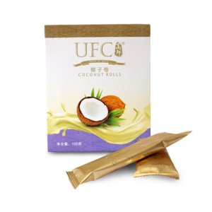 萬邦椰子卷100g休閑食品