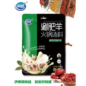 伊順188g骨湯火鍋湯料枸杞紅棗