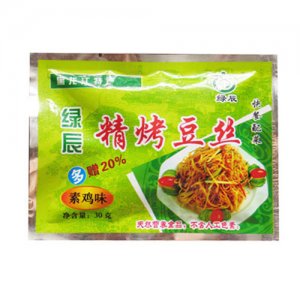 綠辰精豆腐絲素雞味