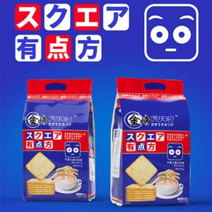 鹿角巷金崎牛蒡小麥味餅干308g