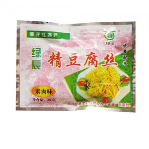 綠辰精豆腐絲素肉味