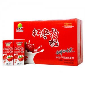 北大荒紅棗枸杞復(fù)合蛋白飲品禮盒