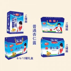 純旺普通杏仁露8 6 12罐禮盒飲品