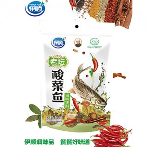 伊順酸菜魚燒菜料