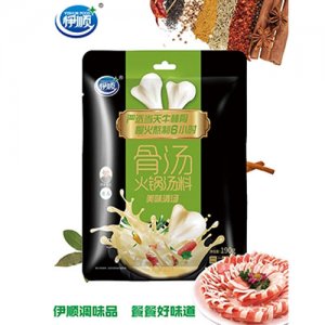 伊順190g骨湯火鍋湯料清湯