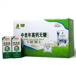 北大荒中老年高鈣無糖復(fù)合蛋白飲品禮盒