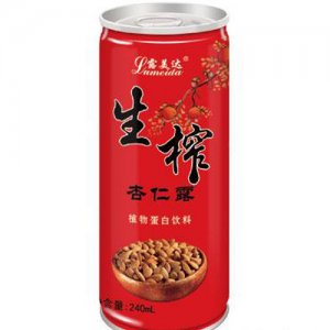 露美達生榨杏仁露240ml飲品