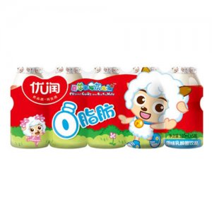 優(yōu)潤草莓味乳酸菌飲品100mlX5