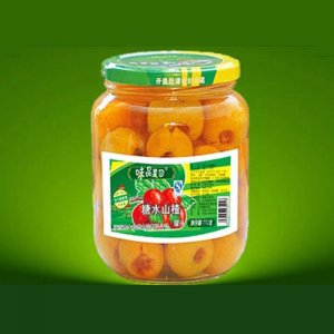 味品果園糖水山楂罐頭770g