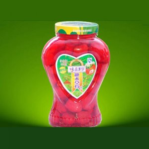 味品果園草莓罐頭968g