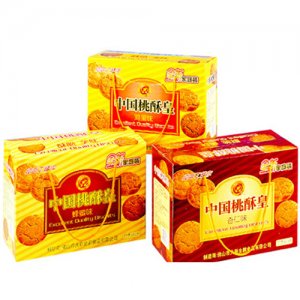 金鵬桃酥王雞蛋味蜂蜜味杏仁味