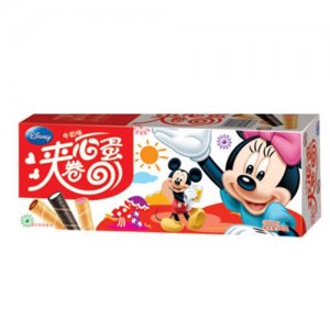 金鵬夾心蛋卷牛奶味110g