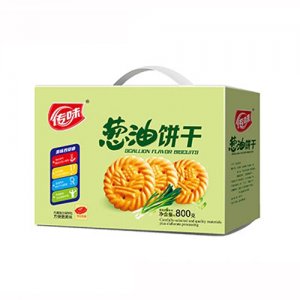 傳味蔥油餅干800g