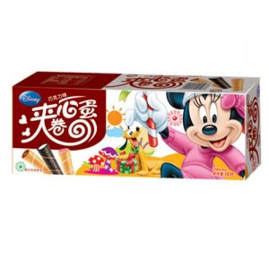 金鵬夾心蛋卷巧克力味110g