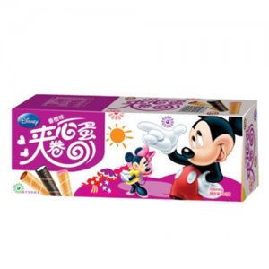 金鵬夾心蛋卷香橙味110g