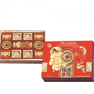 金鵬錦繡華月月餅1.038千克X4盒