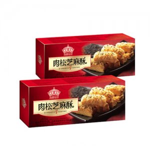 皇冠世家肉松芝麻酥105克