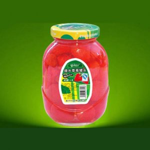 味品果園糖水草莓罐頭260g