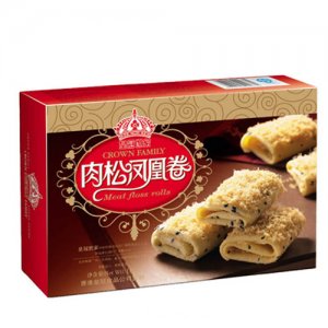 皇冠世家肉松鳳凰卷108g