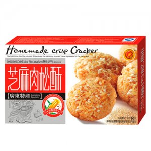 金鵬芝麻肉松酥90克X24盒