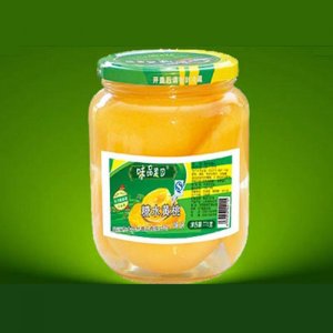 味品果園糖水黃桃罐頭770g