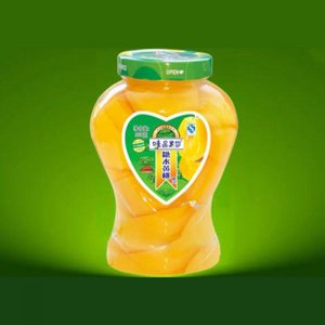 味品果園糖水黃桃罐頭968g