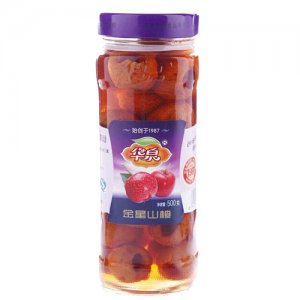 華泉山楂罐頭500g