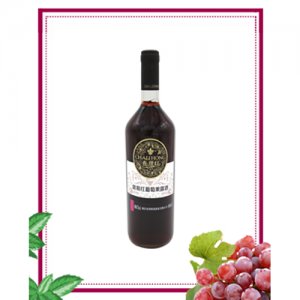 金果源路易紅葡萄果露酒1L