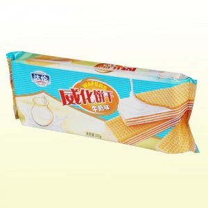 達(dá)倫威化餅干牛奶味200g