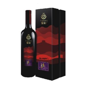 紫軒錦繡彩6干紅葡萄酒