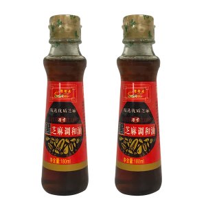 餐餐居黑芝麻調(diào)和油180ml