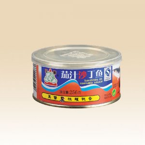 玉蕾茄汁沙丁魚罐頭256g