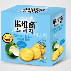 諾維奇椰奶味薄餅800g