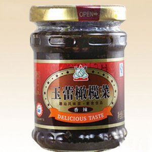 玉蕾195克香辣橄欖菜