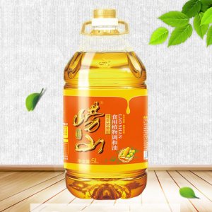 嶗山花生濃香型食用植物調(diào)和油5L