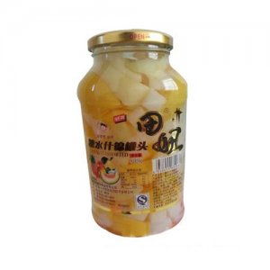 田妞糖水什錦罐頭800g