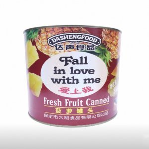 大明3kg系列水果罐頭