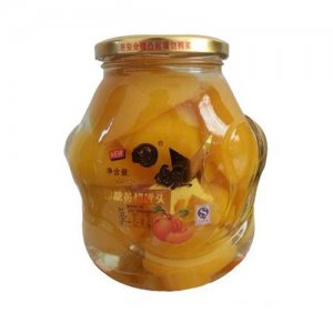 田妞冰糖黃桃罐頭868g