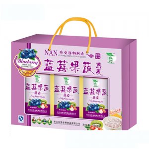 南方人家藍莓果蔬燕麥開窗禮盒裝400克