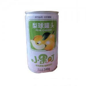 小果叮梨球罐頭340g