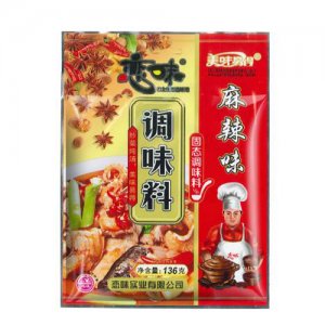 戀味麻辣味調(diào)味料136g