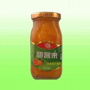 甜客來金裝桔片爽罐頭248克