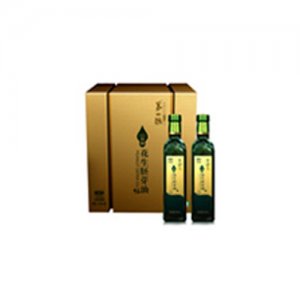 第一坊冷榨花生胚芽油500mlx2胚芽油禮盒裝