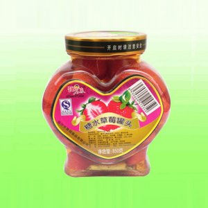 甜客來糖水草莓罐頭850克