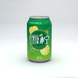 體寶藍(lán)都雪檸檸檬味汽水320ml
