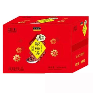溢汁園酸梅湯風(fēng)味飲品500mlx15瓶