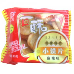 紅衛(wèi)45g麻辣味小饃片